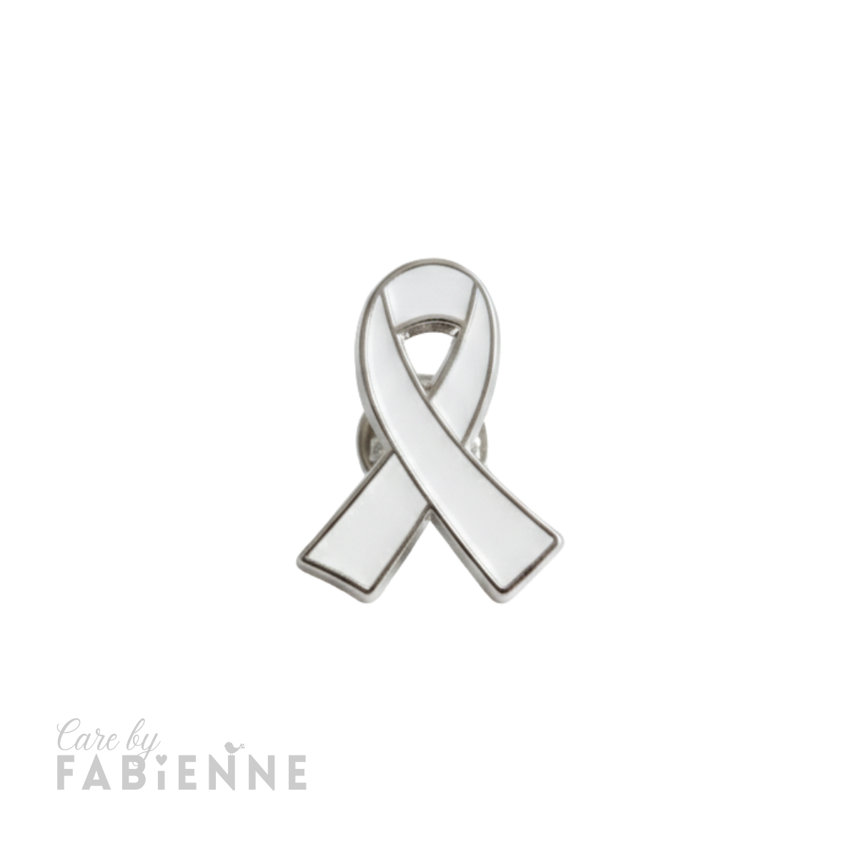 Pin | White Ribbon