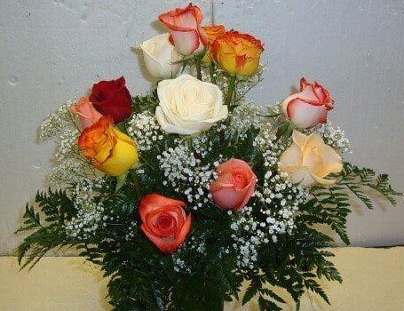 Colorful Boquet, Funeral & Cemetery Arrangements in Ballston Spa, NY