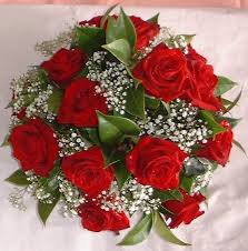 Red Rose Bouquet, Funeral & Cemetery Arrangements in Ballston Spa, NY