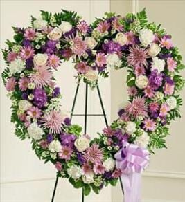 Heart Arrangement, Funeral & Cemetery Arrangements in Ballston Spa, NY