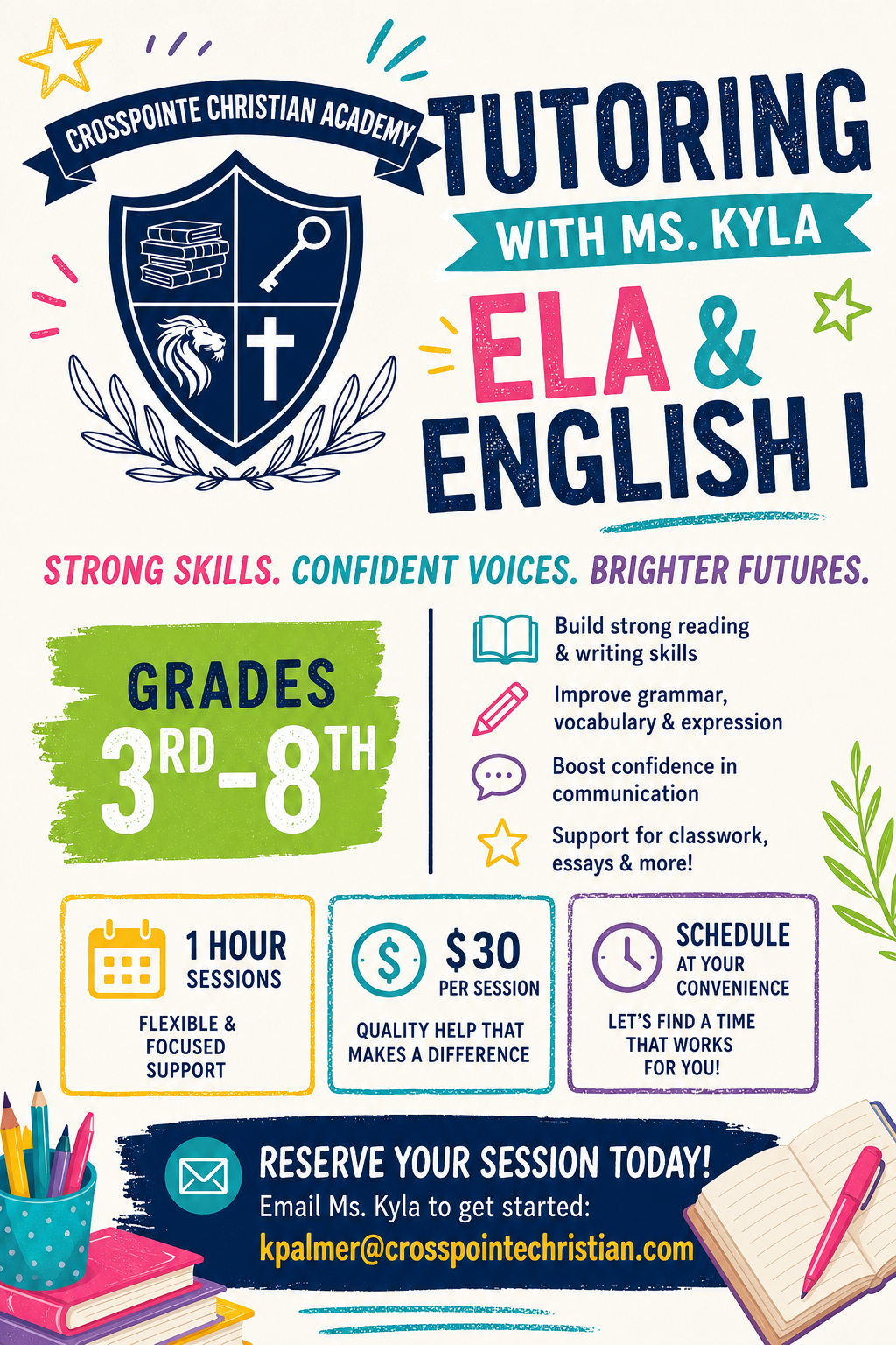 Summer Tutoring Opportunities