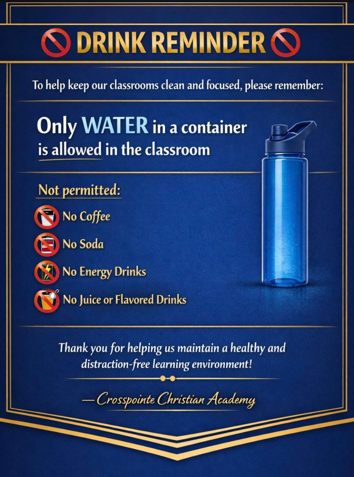 WATER Only Poster
