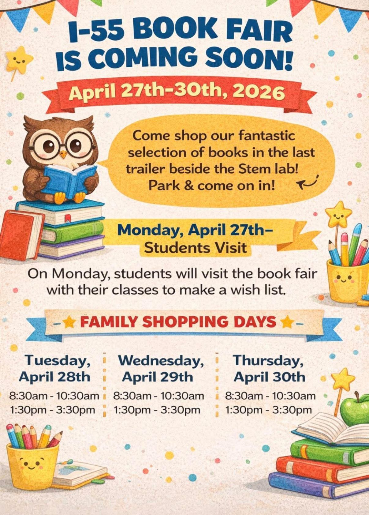 Book Fair Flyer