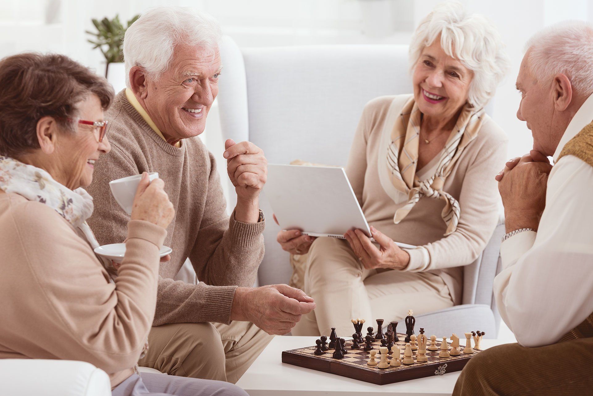 appy-pensioners-of-rest-home-playing-chess