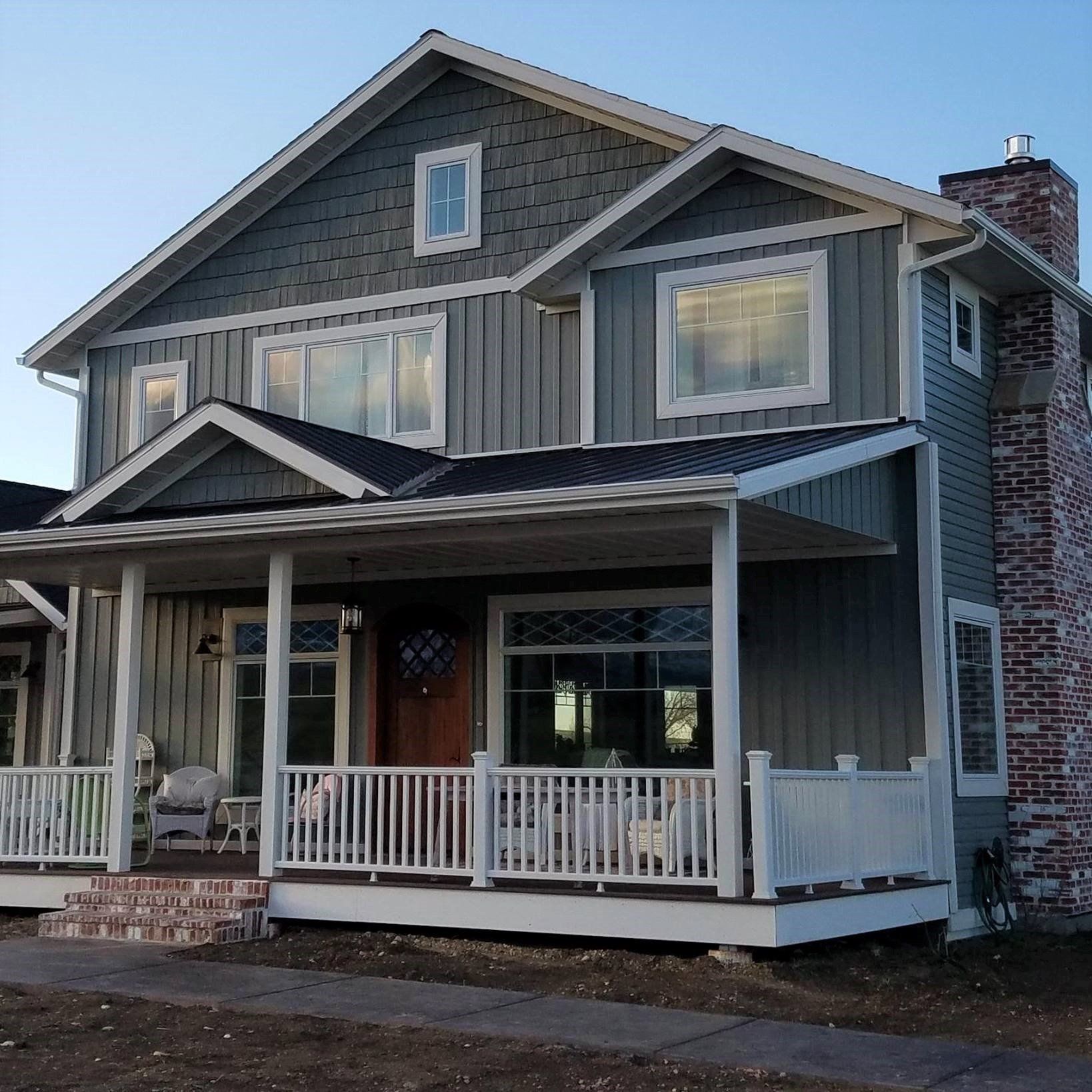 Simple Wooden Home — Sheridan, WY — Clemens Exteriors Inc
