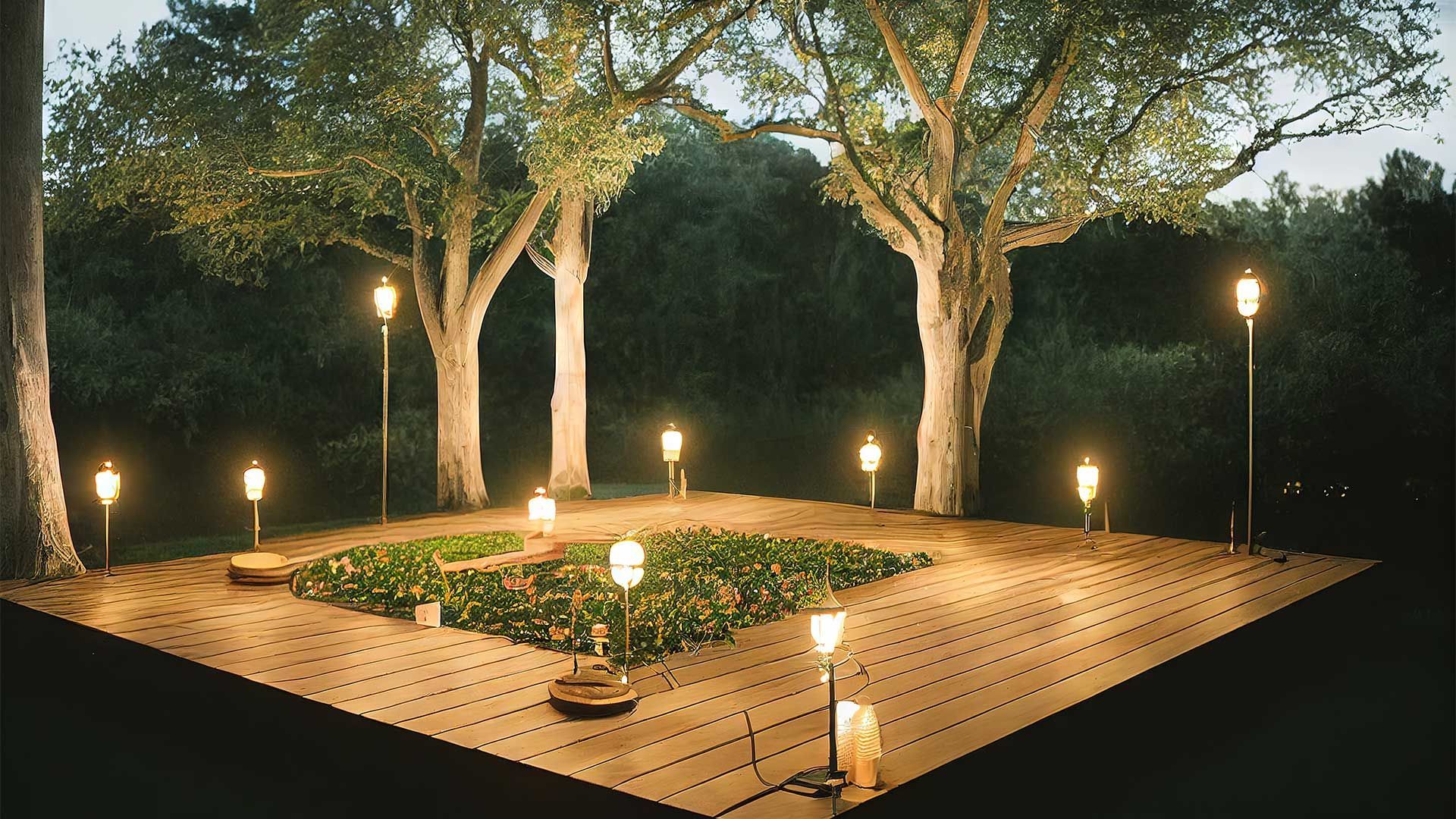 House Interior with Bulbs