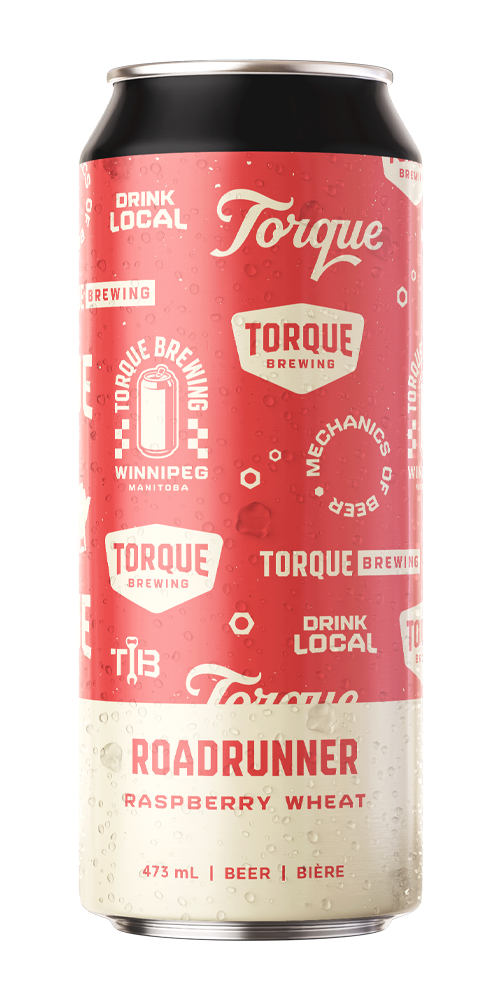 A can of torque brewing road trip hazy pale ale