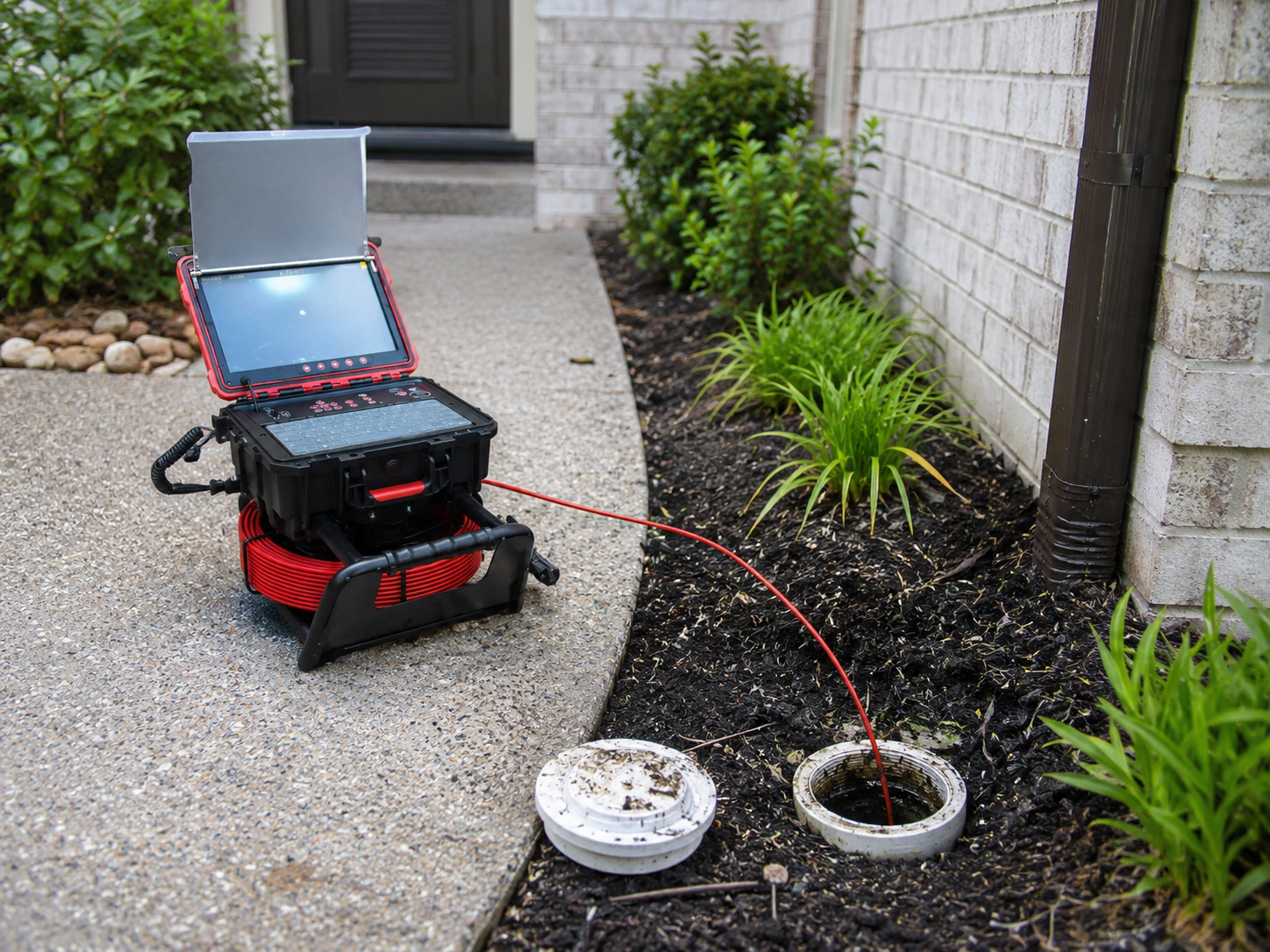Sewer scope inspection equipment