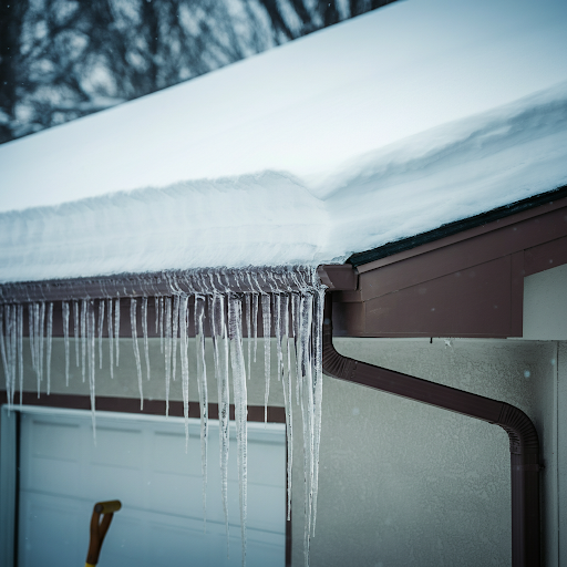 snow and ice slows down a home inspection