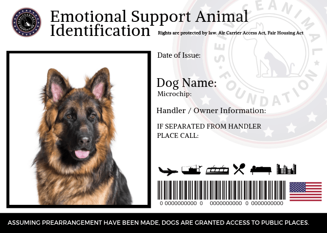 Official US Service Animal Foundation | Support Animal Registry