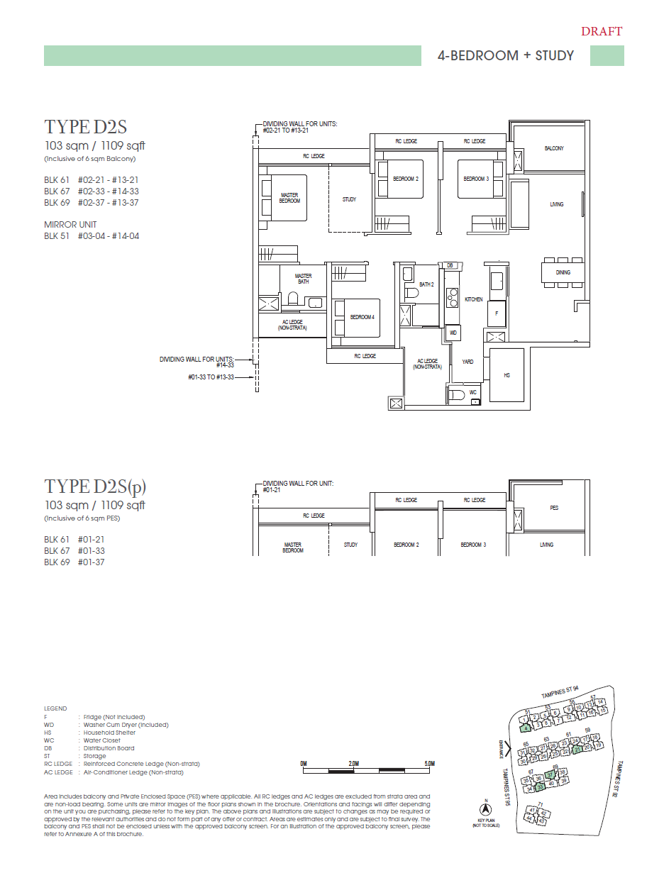 Rivelle Tampines EC 4 Bedroom D2s