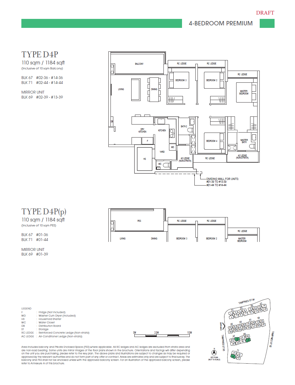 Rivelle Tampines EC 4 Bedroom D4P
