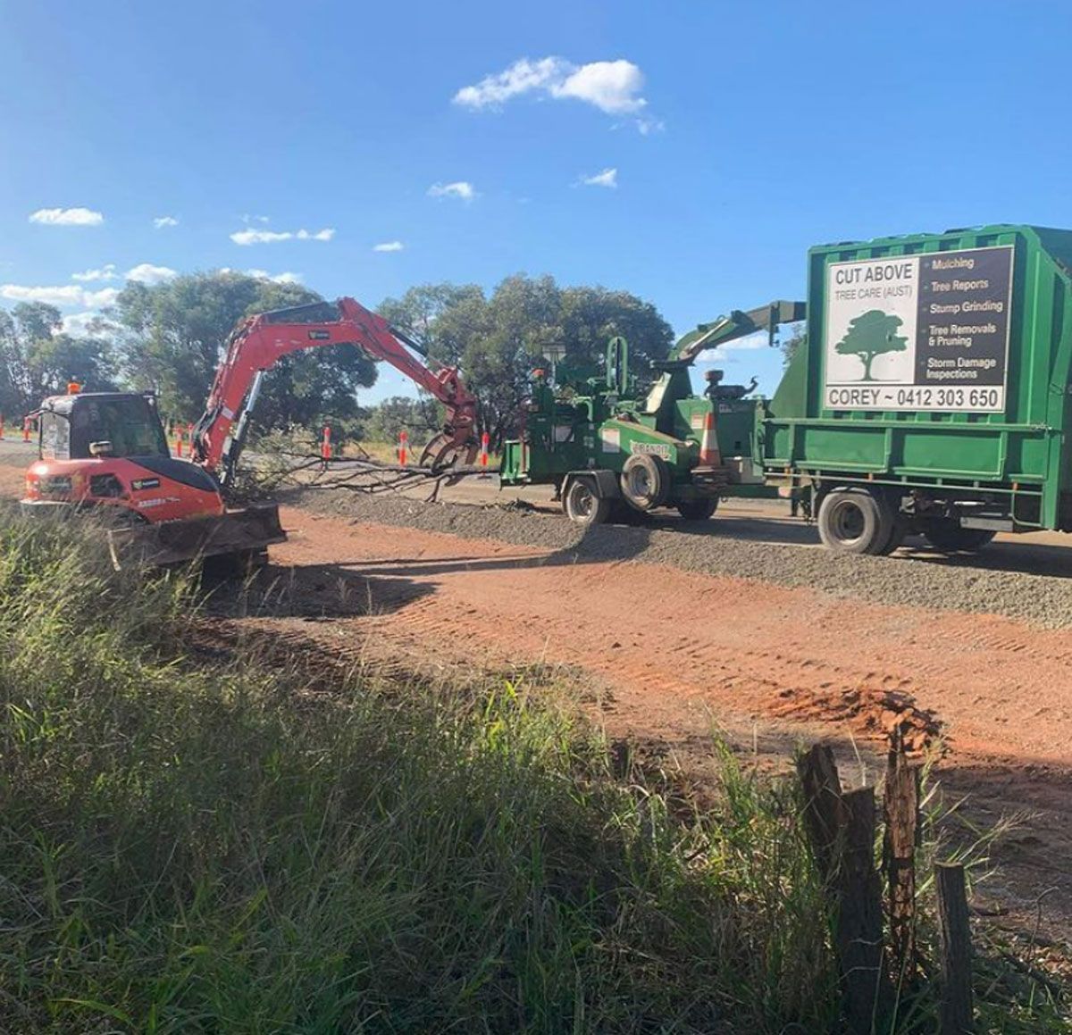 Ongoing Land Clearing By Cut Above Tree Care