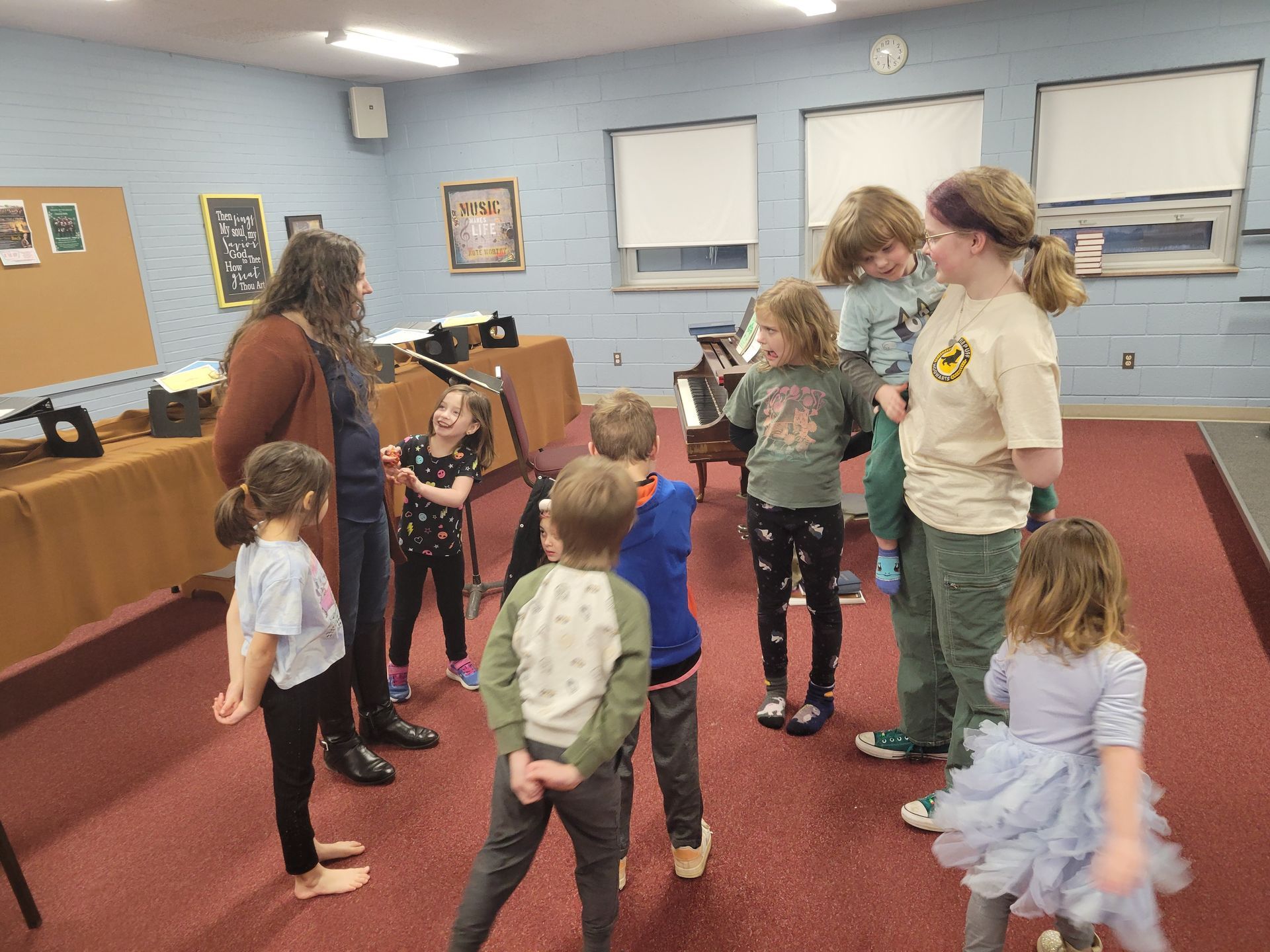 Music education with our children.