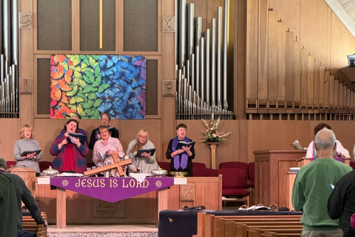 Our Chancel Choirs sings most Sundays during the school year.