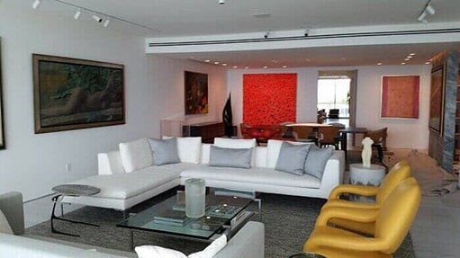 Living room painting interior - Residential Painting Services in Hollywood, FL
