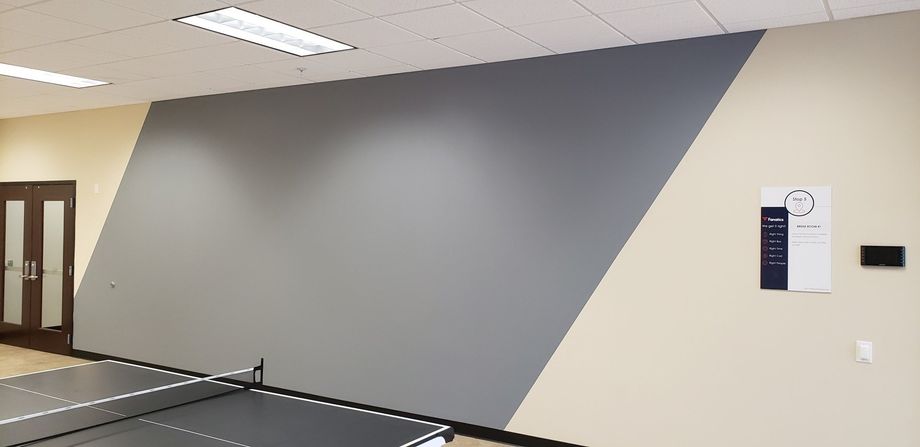 Interior office painting - Miramar,FL.