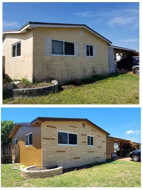 Garage Outside View — Residential Painting Services in West Park, FL