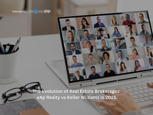 The evolution of real estate brokerages : exp realty vs keller williams in 2025