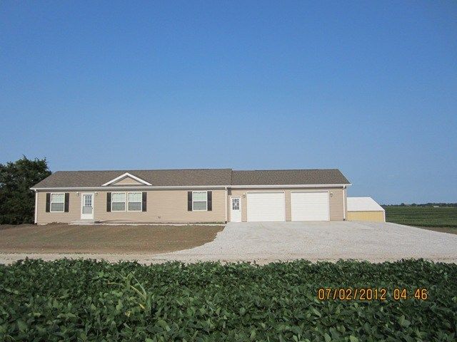 A picture of a house taken on january 23 2012