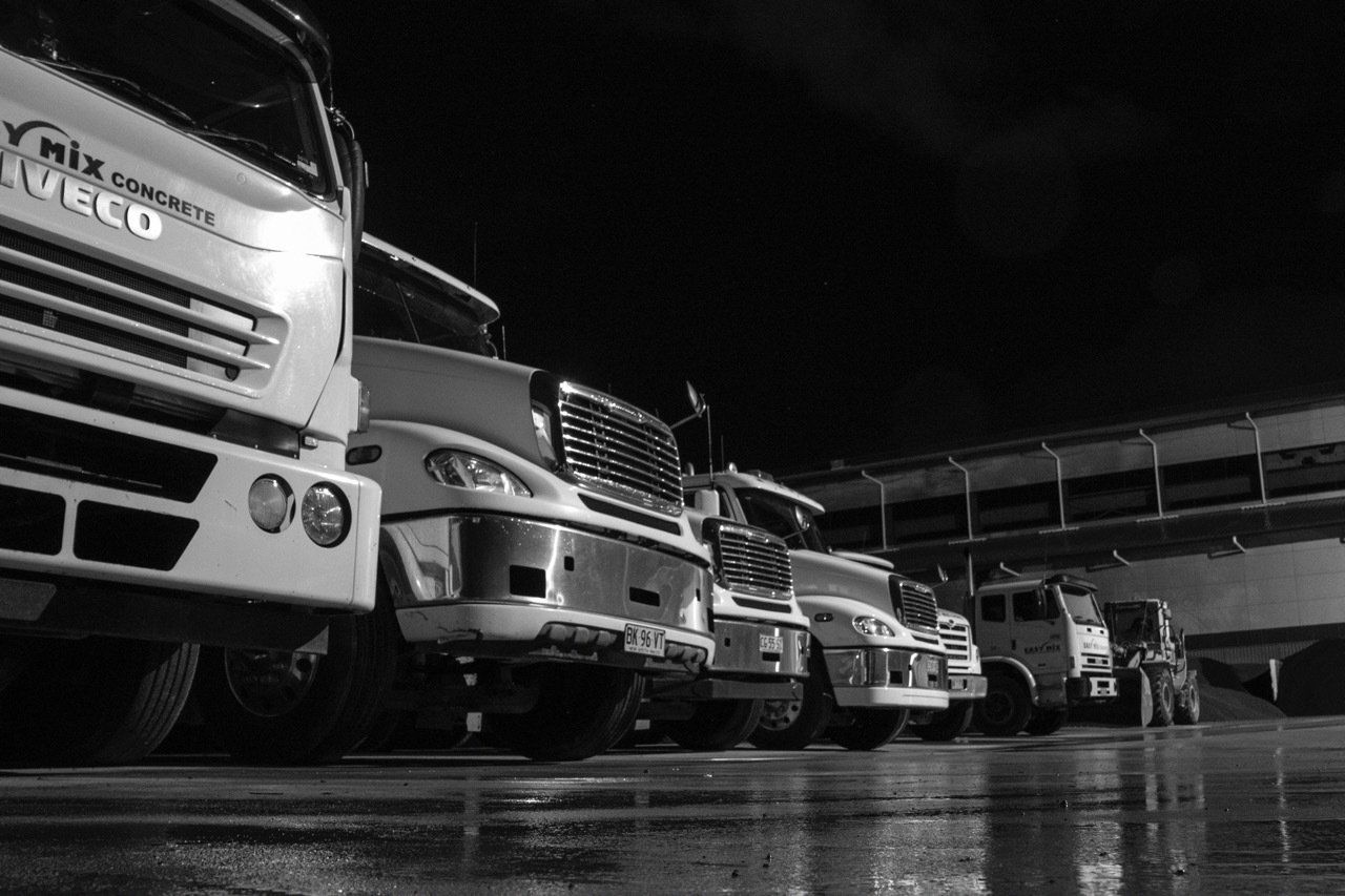 Side Concrete Truck — Easy Mix Concrete in Berkeley Vale, NSW