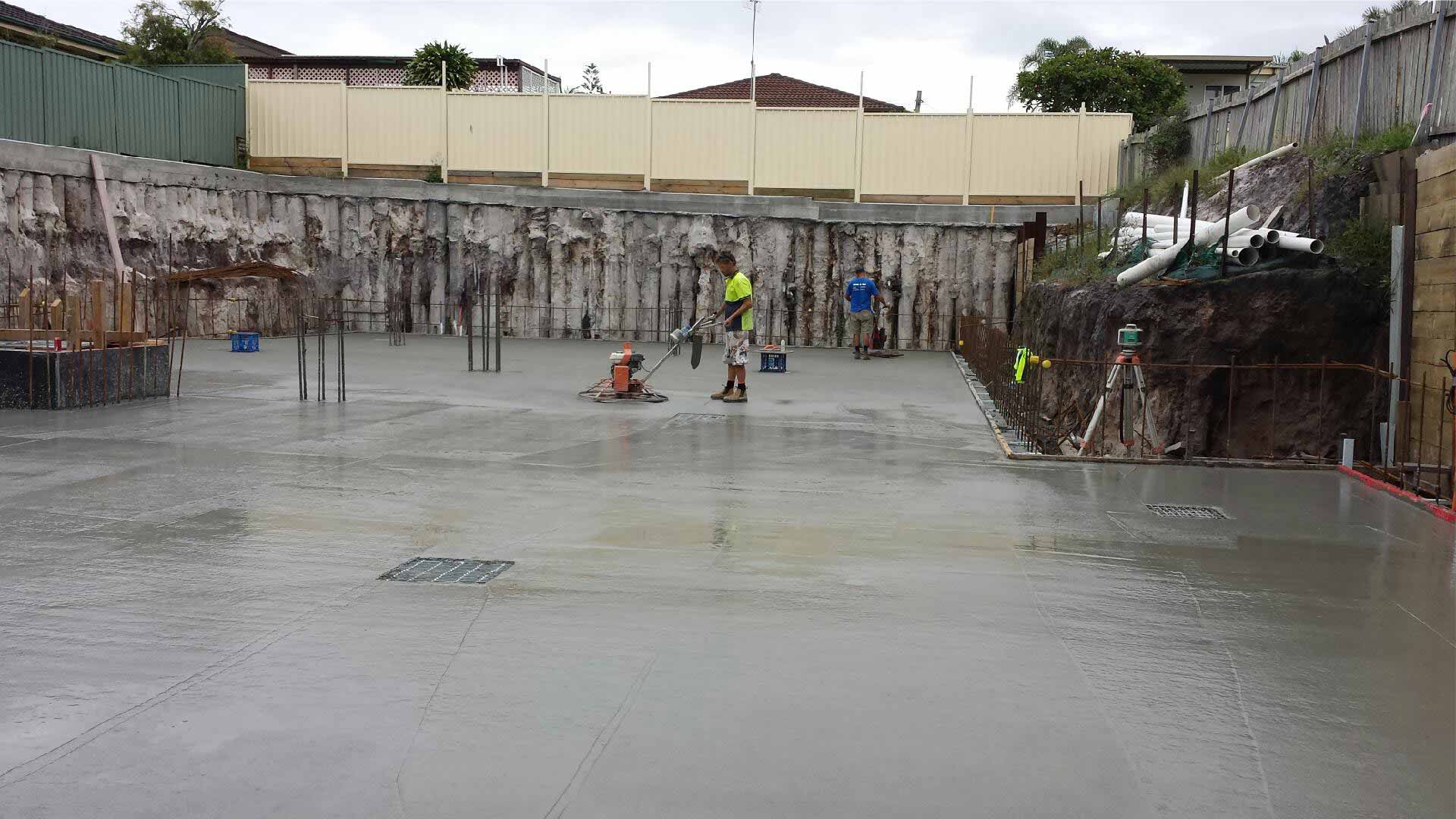 A Man Worker Concrete — Easy Mix Concrete in Berkeley Vale, NSW