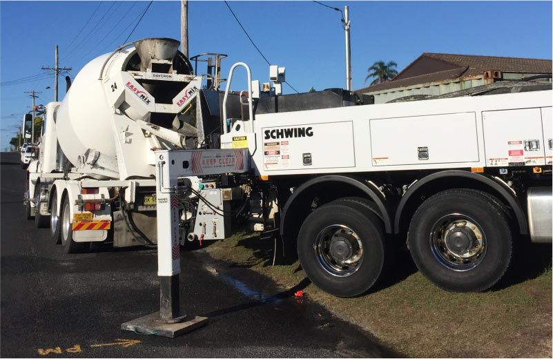 Side Right Concrete Mixer Truck Other — Easy Mix Concrete in Berkeley Vale, NSW