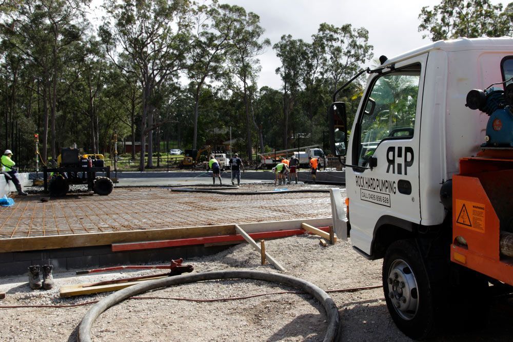 Men Working on A Commercial Site