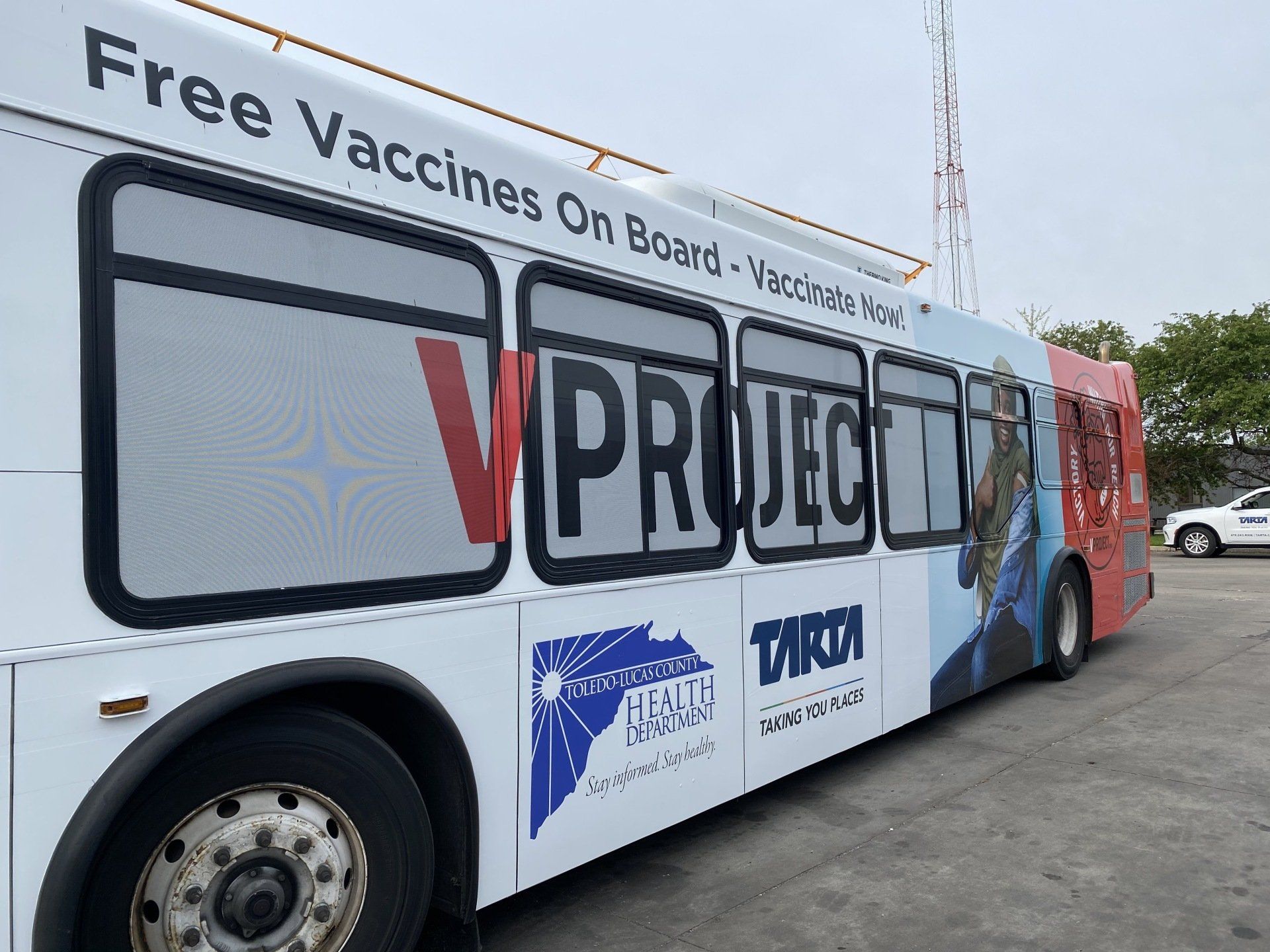 TARTA vaccination bus in Northwest Ohio