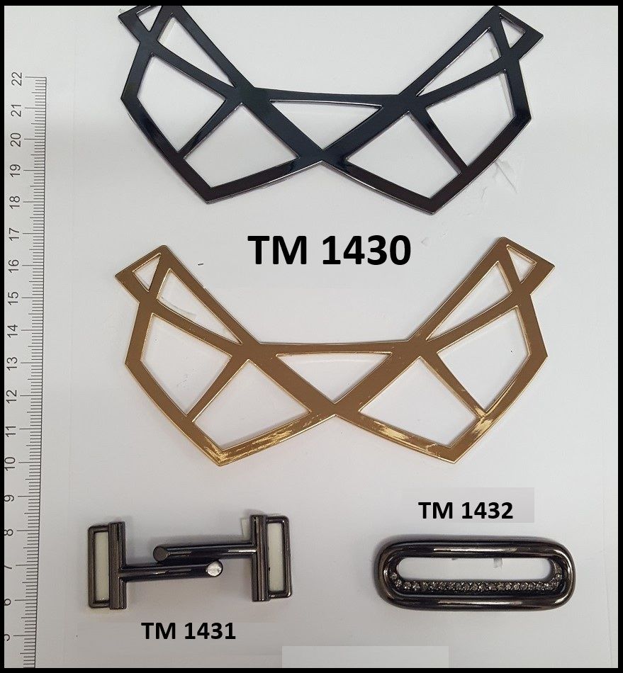 Tm 1431 and tm 1432 are printed on a piece of paper