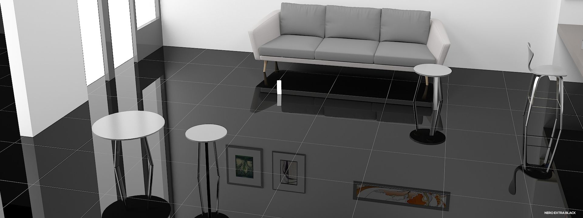 pavimenti e rivestimenti scuri