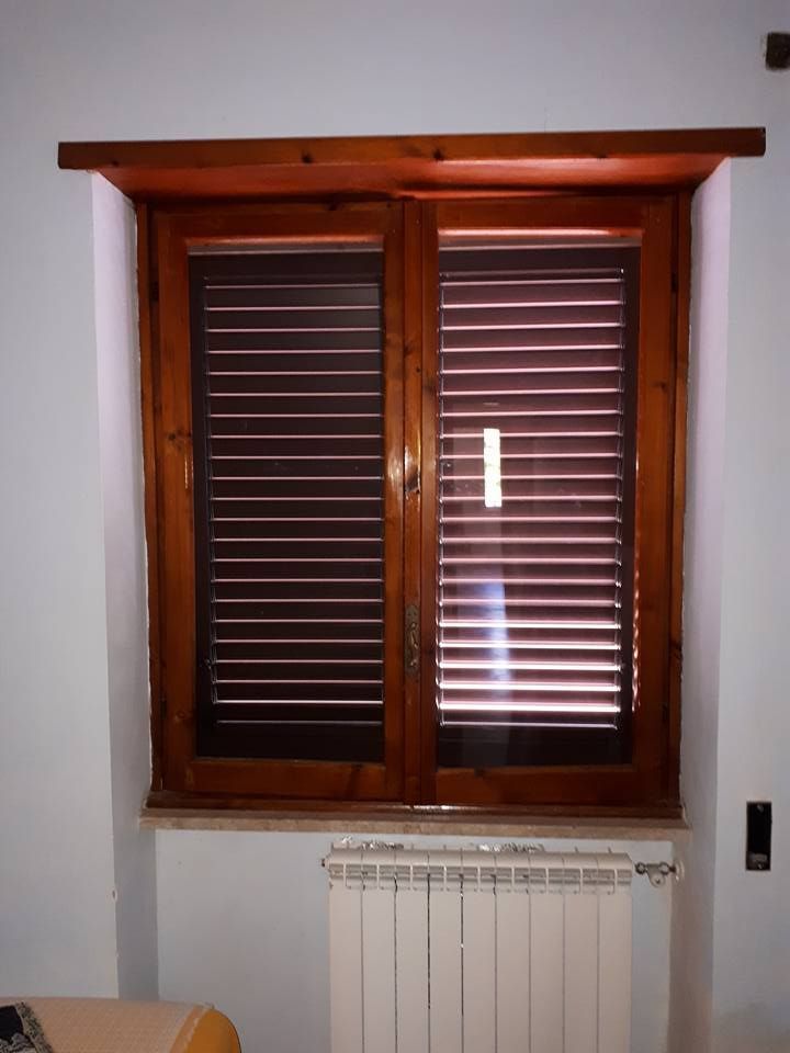 finestre alluminio e legno