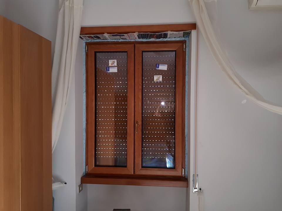 finestre alluminio e legno