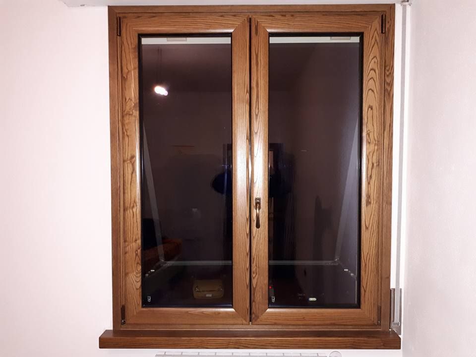 finestre alluminio e legno