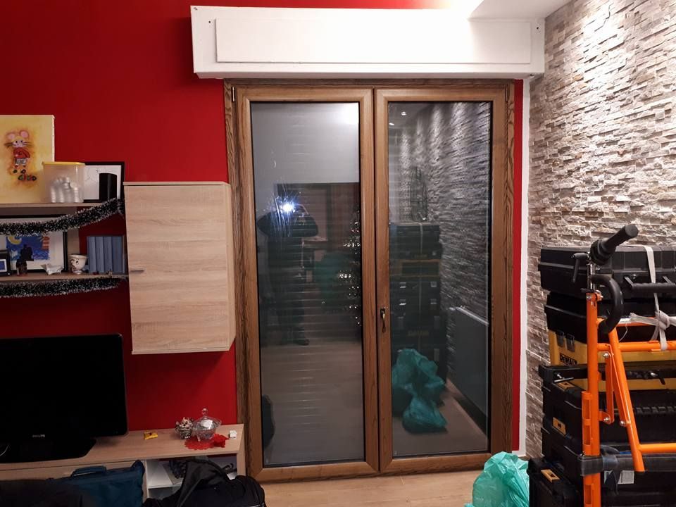 finestre alluminio e legno