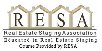 The logo for the real estate staging association