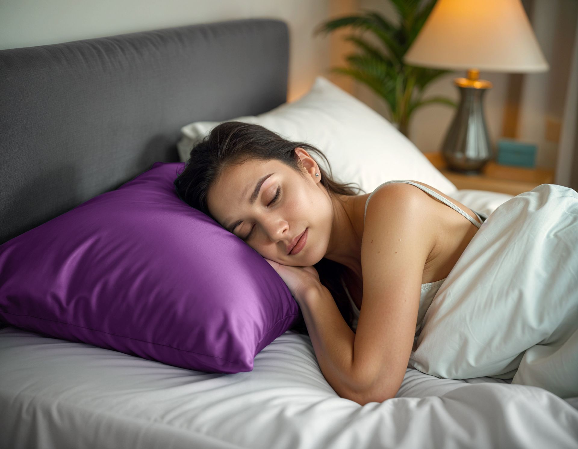 Beauty kussensloop Paars 60 x 70