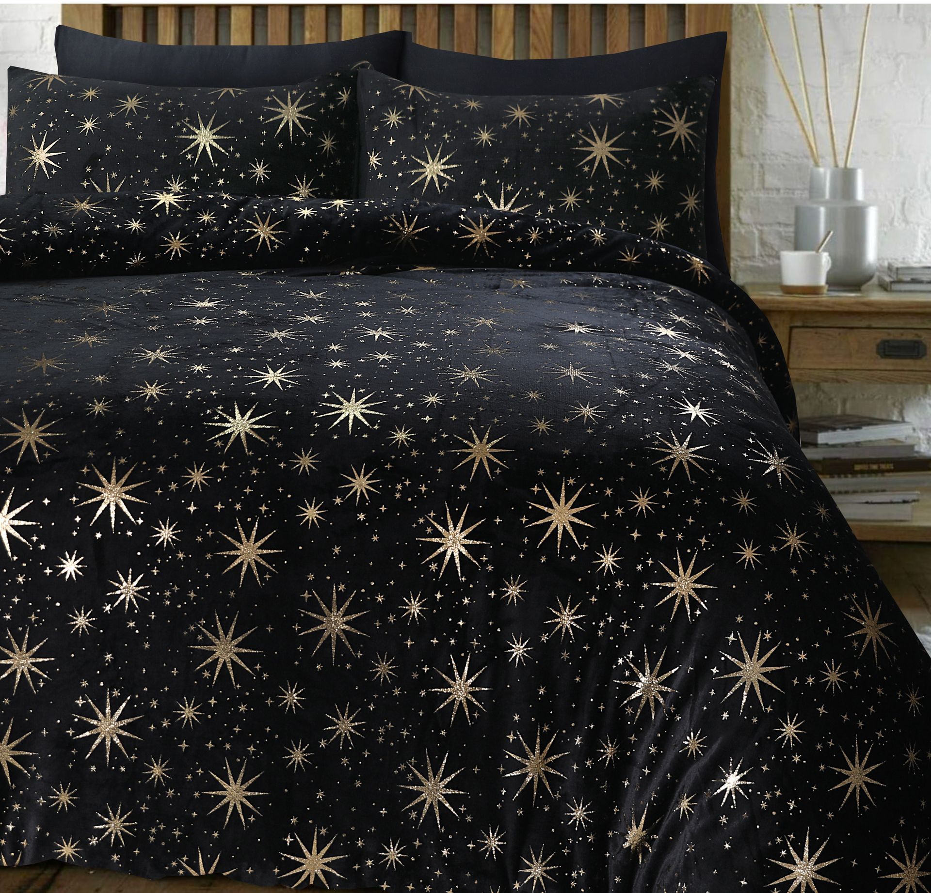 Glamour Flanel Stars Foil