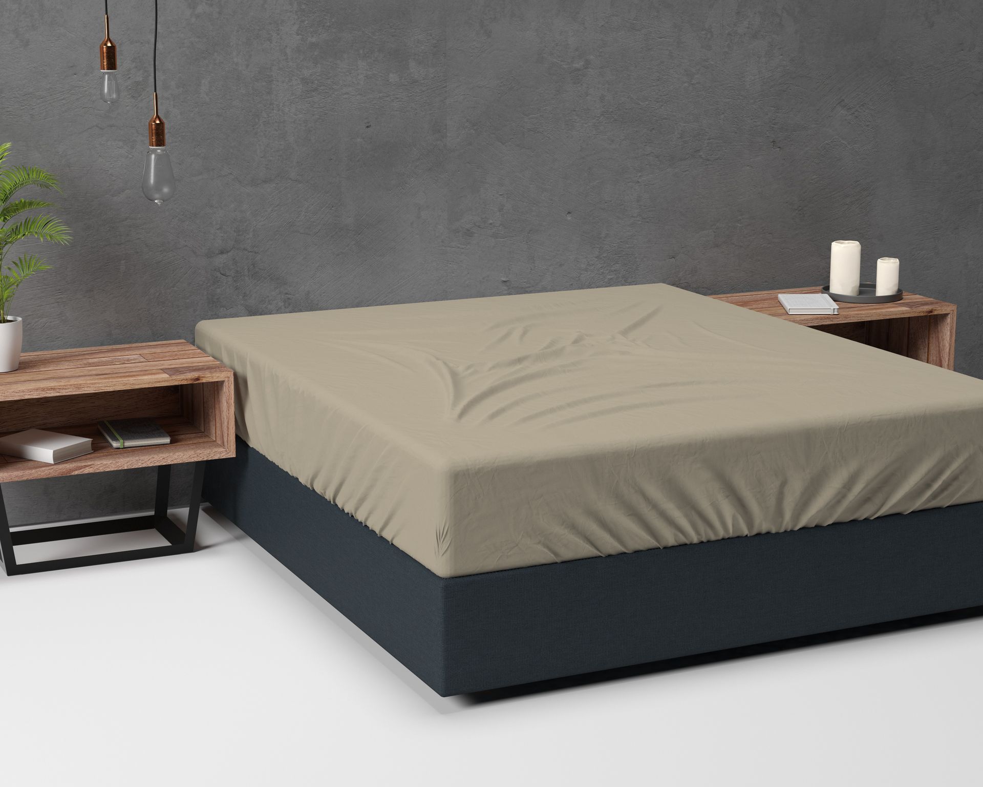 Flanel Basic Hoeslaken