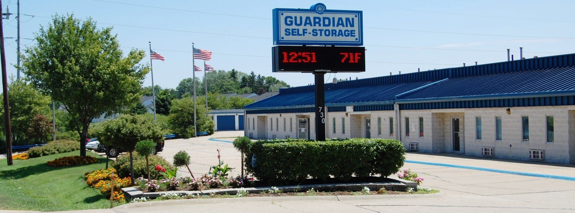 Professional Storage — Guardian Self Storage Facility And Signage in Akron, OH