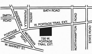 Storage Facility — Guardian Self Storage Map in Akron, OH