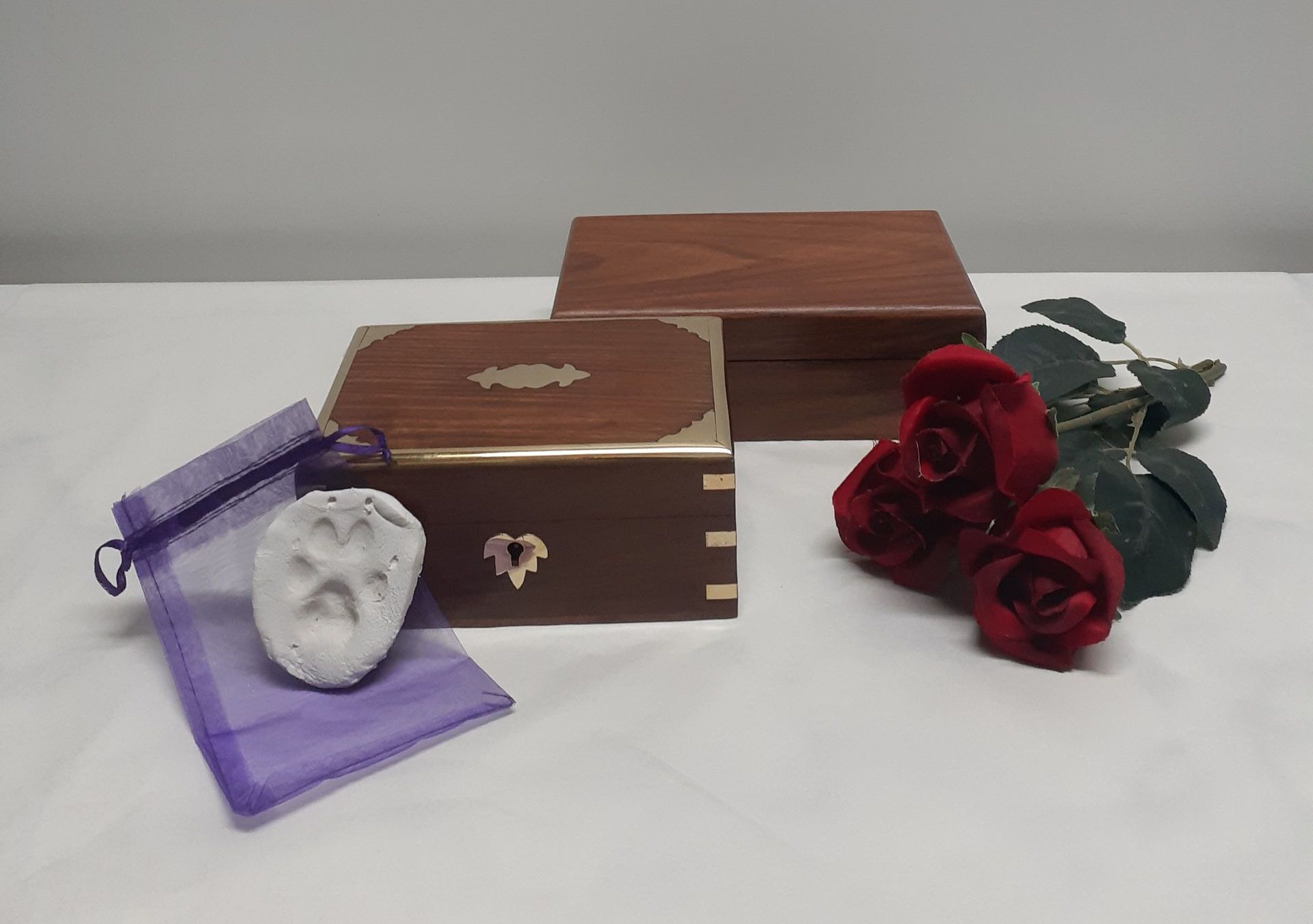 A Wooden Boxes with Flowers - Sydney, NSW - Compass Pet Heritage Cemetery & Crematorium