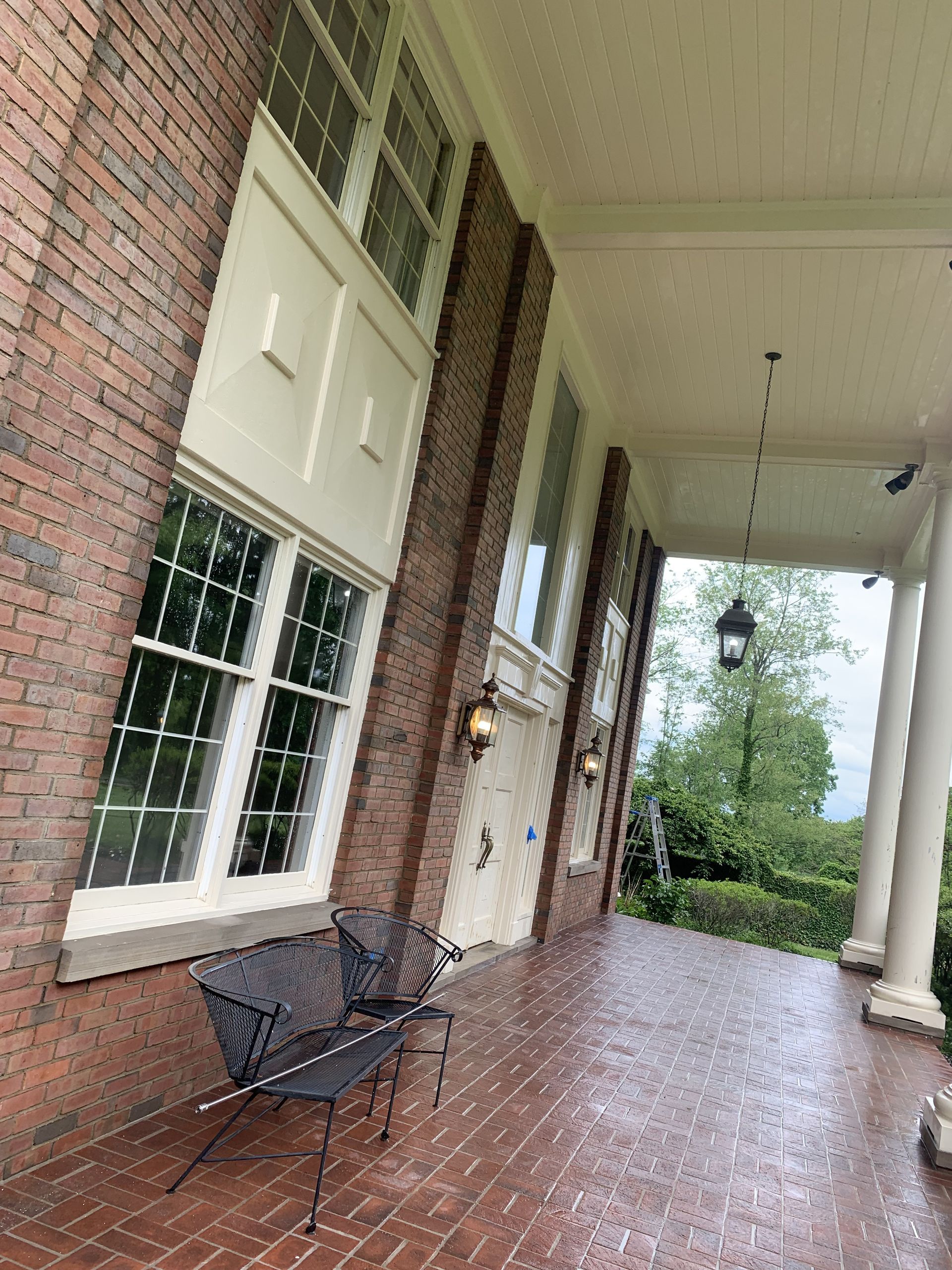 Window And Chair Outside - Irwin, PA - Clean and Serene Pressure Washing