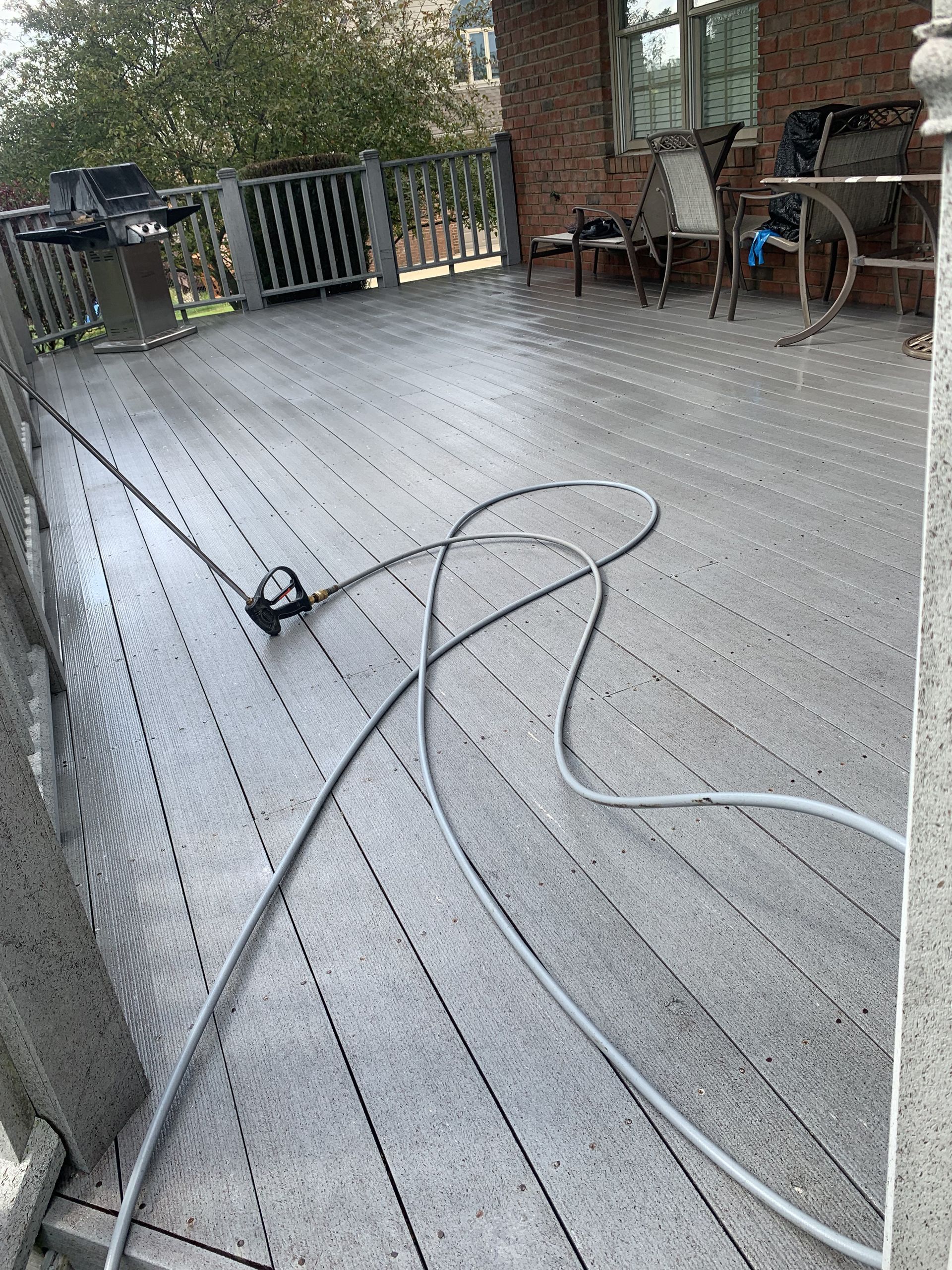 Pressure Wash On Floor - Irwin, PA - Clean and Serene Pressure Washing