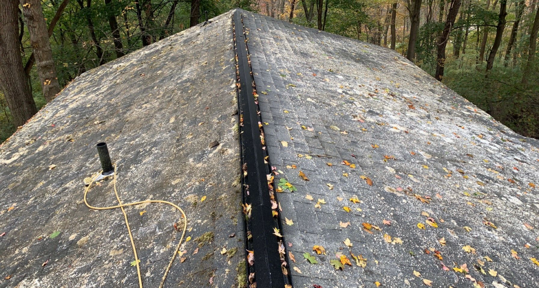 Hose On Roof - Irwin, PA - Clean and Serene Pressure Washing