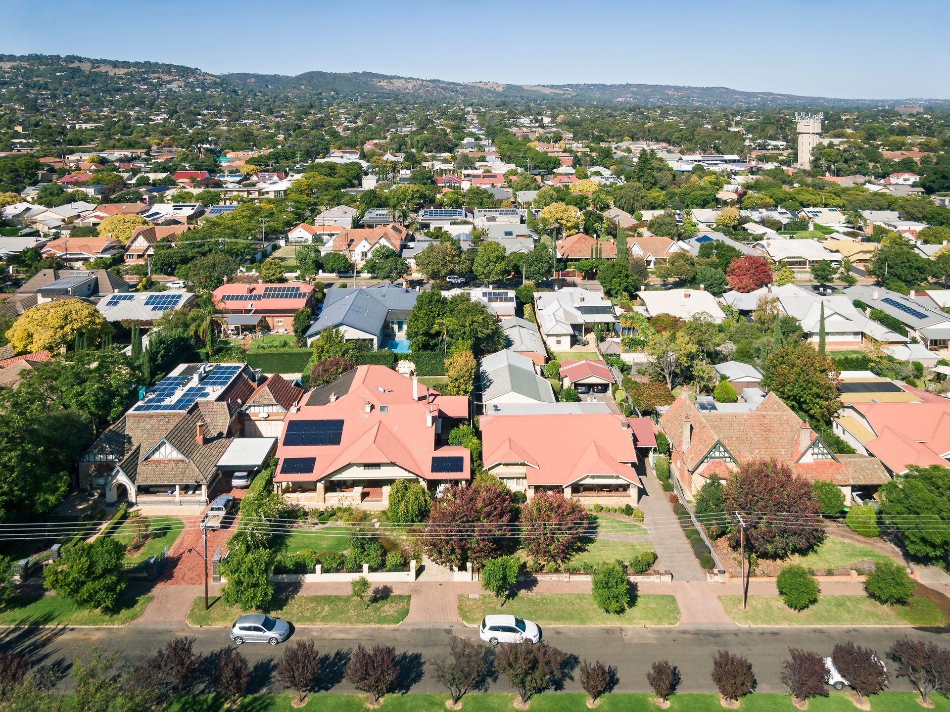 Elevated View Of Houses And Rooftops — Adelaide, SA — Landlords’ Association (S.A.) Inc.