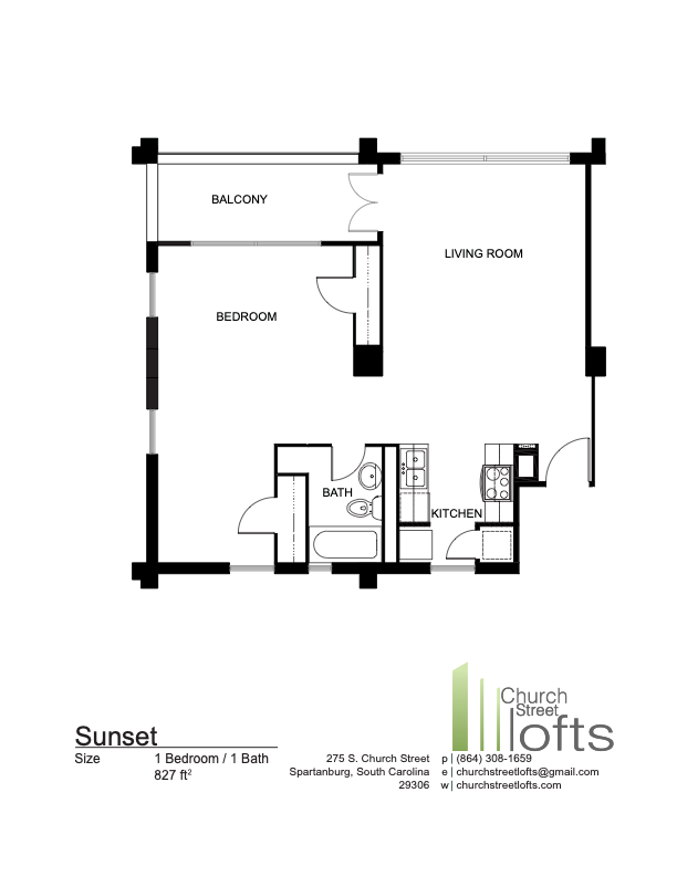 Sunset floor plan