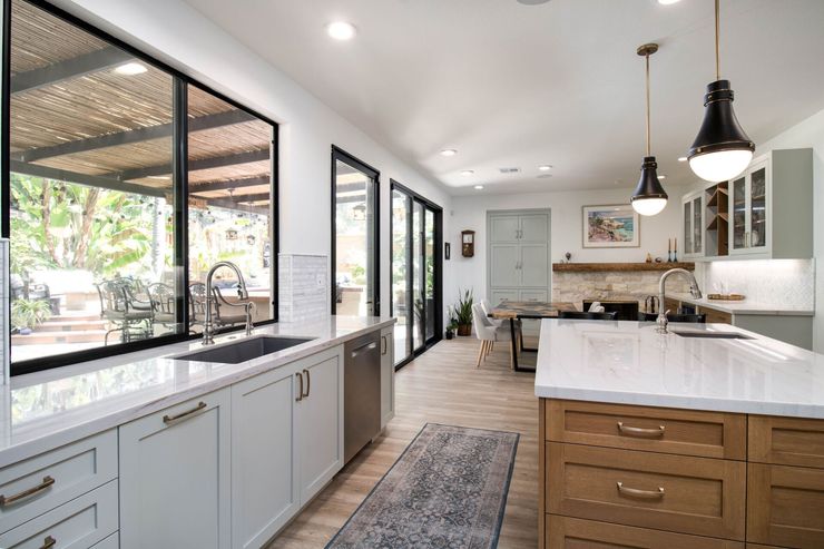 Image of kitchen renovated by Gary Faith Construction