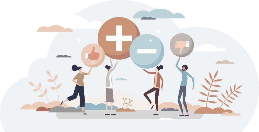 Modern illustration som illustrerar