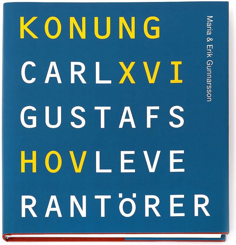 Omslag på boken Konung Carl XVI Gustafs hovleverantörer